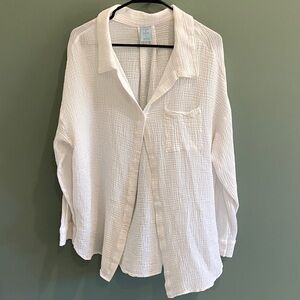 Shade & Shore White Blouse